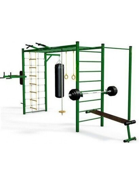 Тренажер для вулиці з рукоходом і турніком